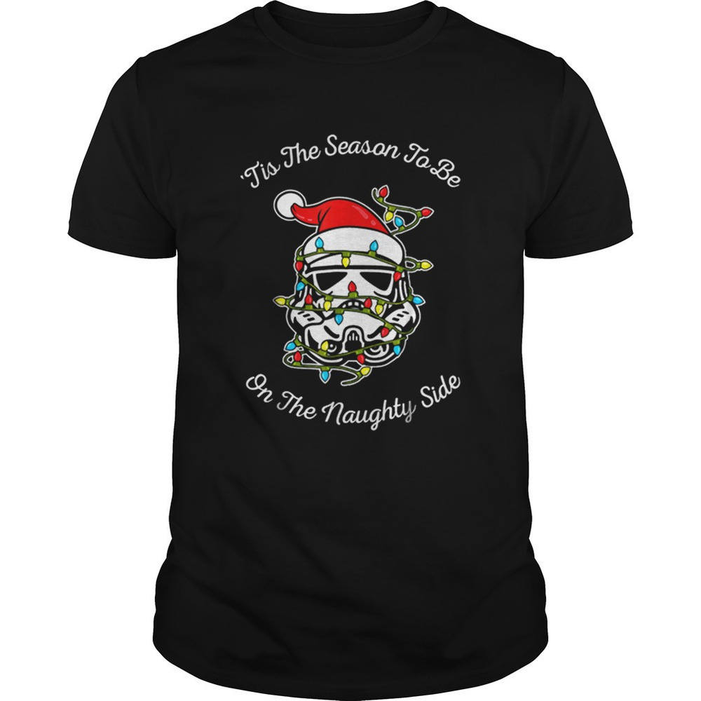 Star Wars Trooper Tangled Naughty Side Christmas Shirt